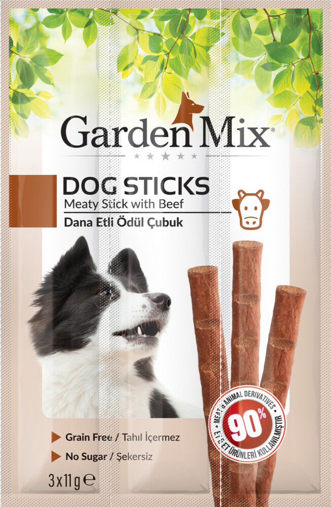 Garden Mix Dana Etli Köpek Stick Ödül 3 X 11GR | SRC: Barcode: 8681085426422