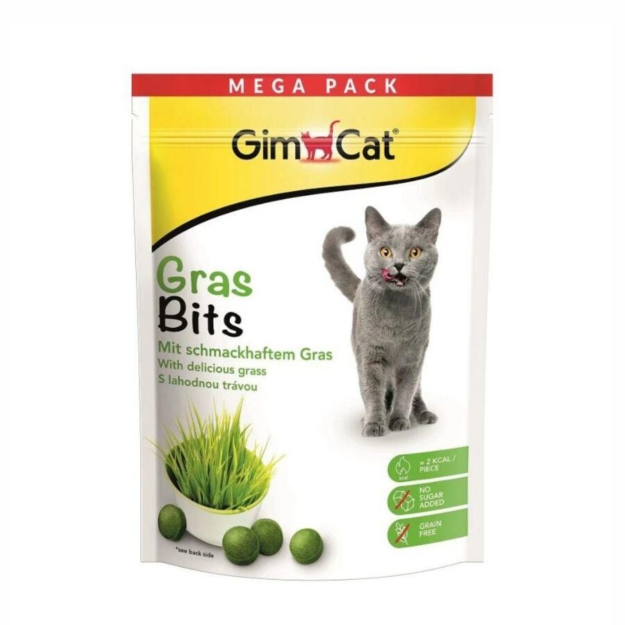 Gimcat Gras Bits Çimen Aromalı Sindirim Sistemi Destekleyici Şekersiz Kedi Ödül Tableti 425 GR | SRC: Barcode: 4002064427270