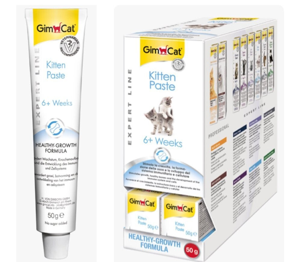 Gimcat Kitten Yavru Kedi Vitamin Paste Macunu 50 GR | SRC: Barcode: 4002064406787