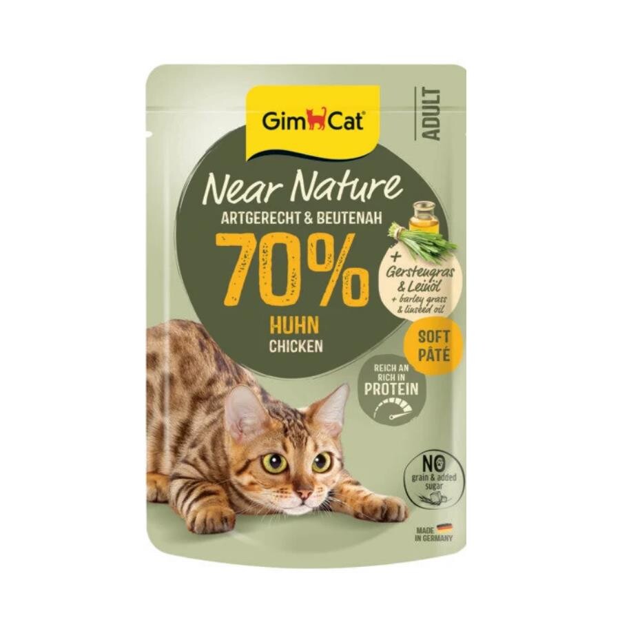 Gimcat Near Nature Tavuklu Yetişkin Kedi Konservesi 85 GR | SRC: Barcode: 4002064430751