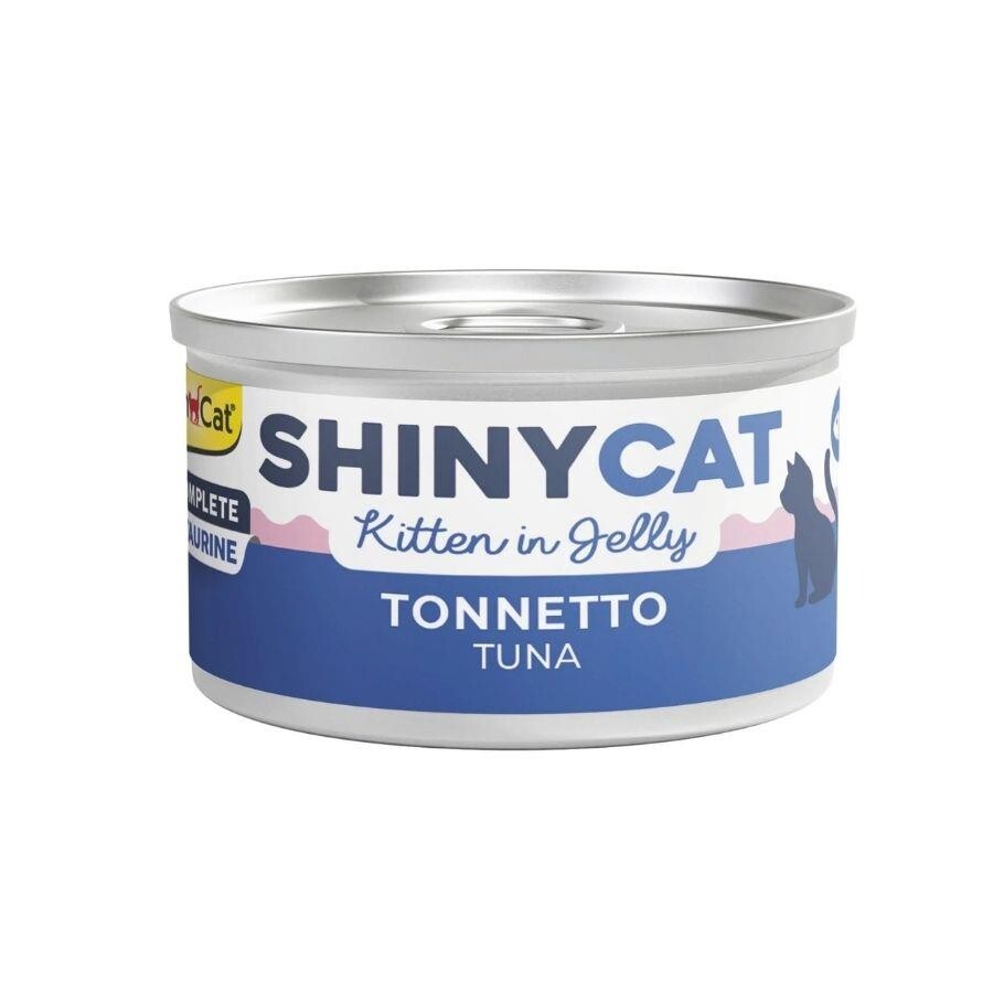 Gimcat Shinycat Sos İçinde Jelly Ton Balıklı Yavru Kedi Konserve Maması 70 GR | SRC: Barcode: 4002064413150