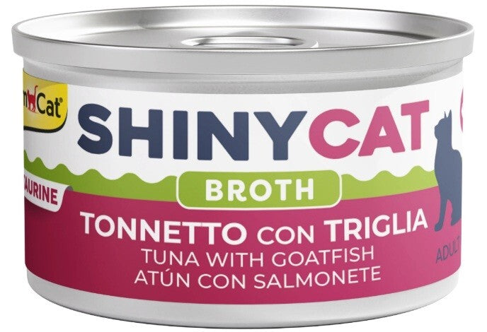 Gimcat Shinycat Sos İçinde Ton Ve Barbun Balıklı Kedi Konserve Maması 70 GR | SRC: Barcode: 4002064416823