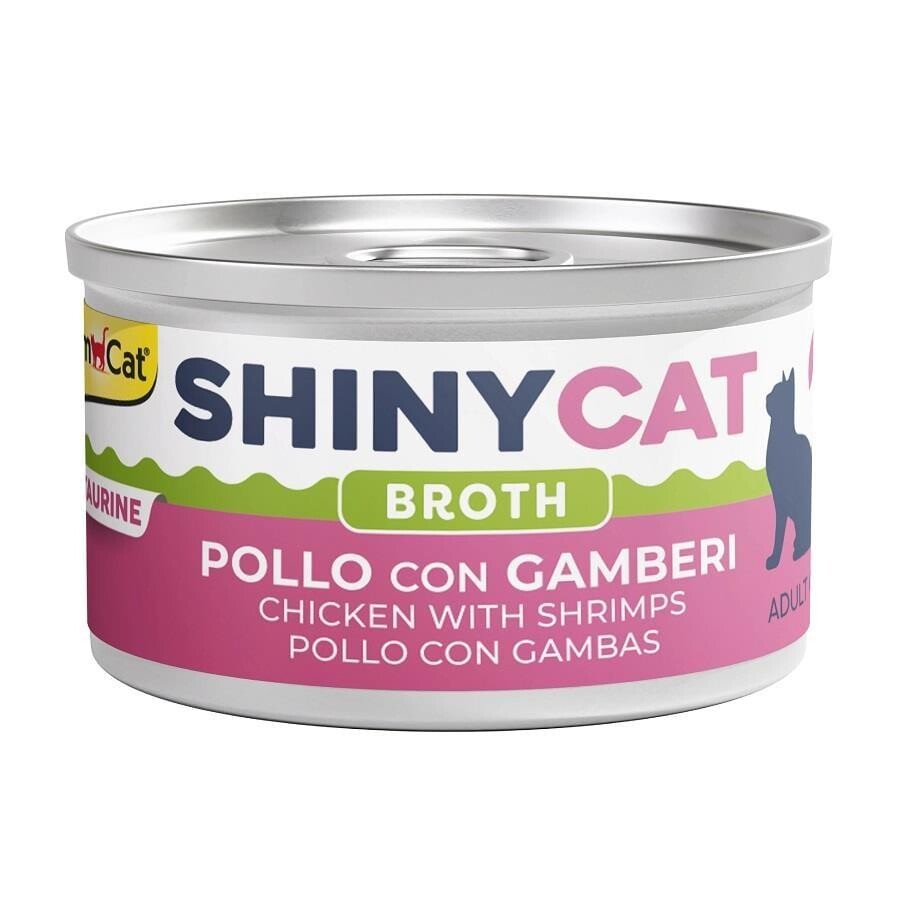 Gimcat Shinycat Soslu Tavuk Ve Karidesli Konserve Mama 70 GR | SRC: Barcode: 4002064416878