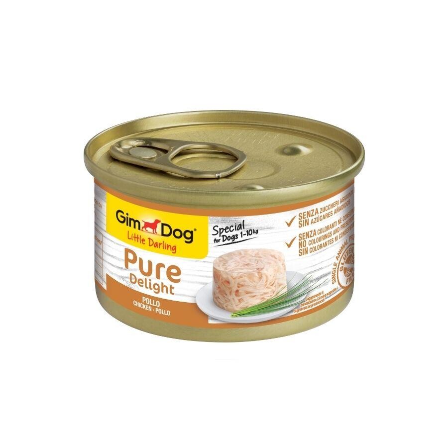 Gimdog Pure Delight Tavuklu Yetişkin Köpek Konservesi 150 GR | SRC: Barcode: 4002064513072