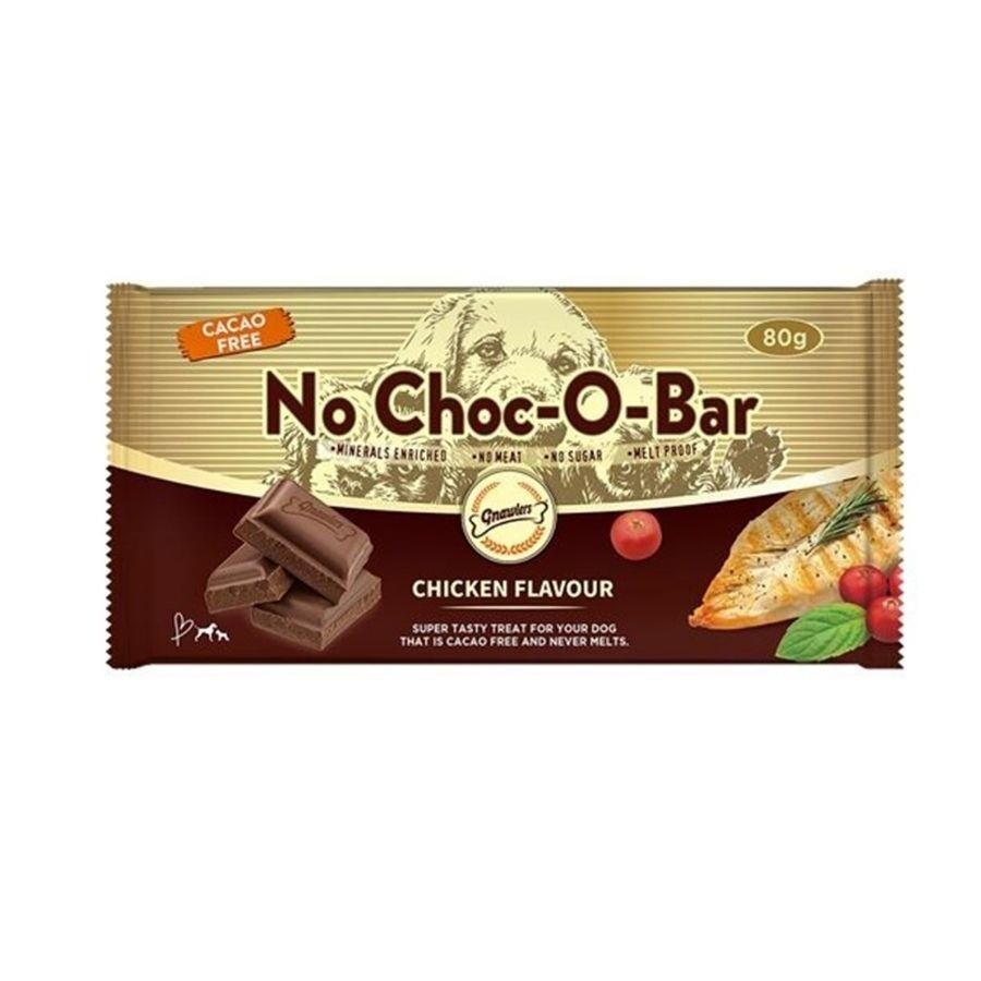 Gnawlers No Choc-o-bar Tavuk Aromalı Çikolata Köpek Ödülü 80 GR | SRC: Barcode: 6942133312749