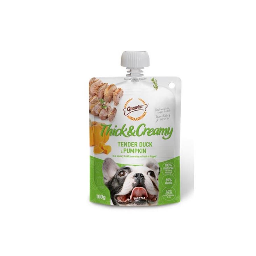 Gnawlers Ördek Ve Balkabağı Aromalı Krema Köpek Ödül Maması 100GR | SRC: Barcode: 6942133312961