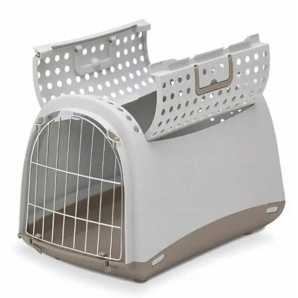 Imac Linus Cabrio Üstü Açılabilen Kedi Taşıma Çantası 34.5 CM GRI | SRC: Barcode: 8021799418090