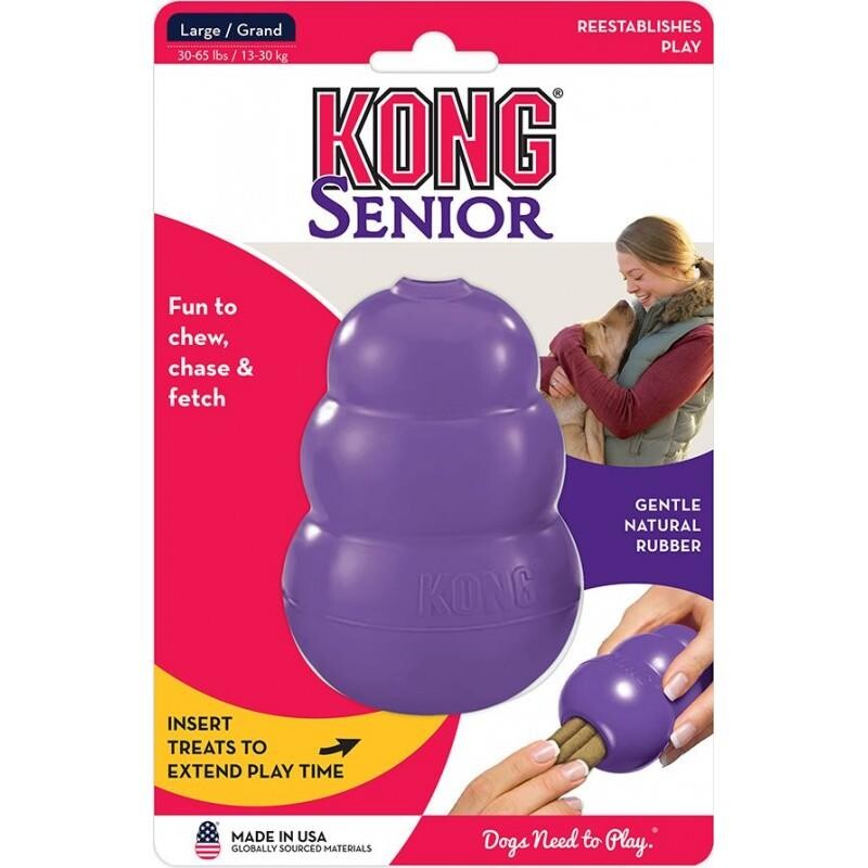 Kong Senior Yaşlı Köpekler İçin Isırma Oyuncağı L | SRC: Barcode: 0035585111438