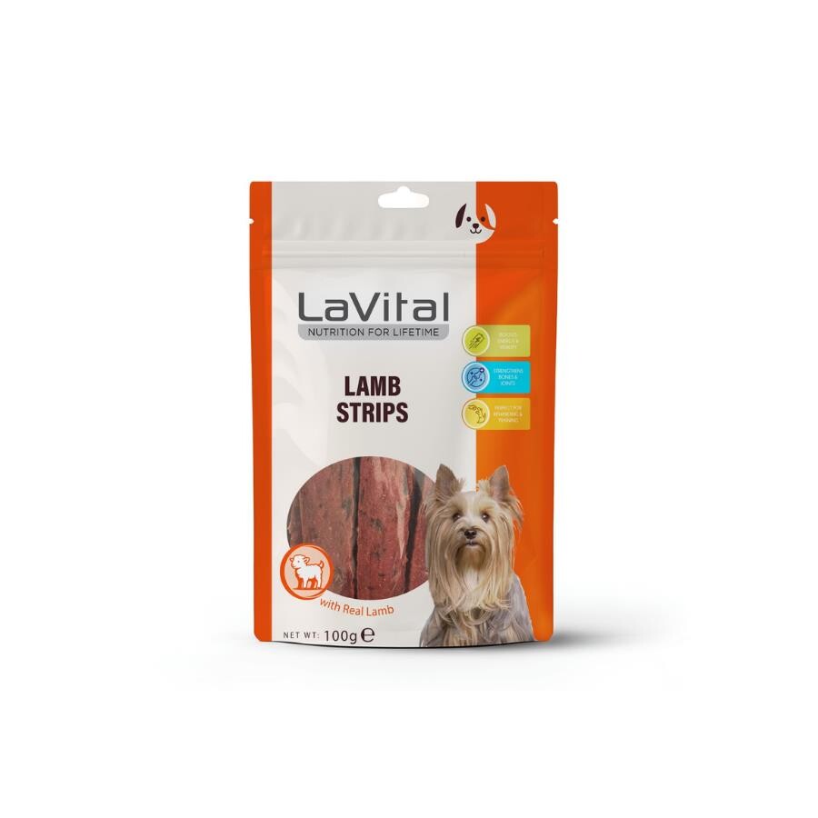 Lavital Kuzu Etli Şerit Köpek Ödülü 100 GR | SRC: Barcode: 8681612753342