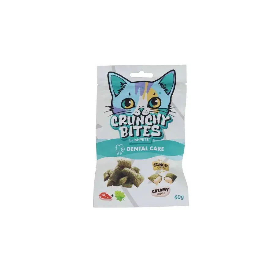 M-pets Crunchy Bites Dental Care Diş Sağlığını Destekleyen Kedi Ödülü 60 GR | SRC: Barcode: 6953182774310