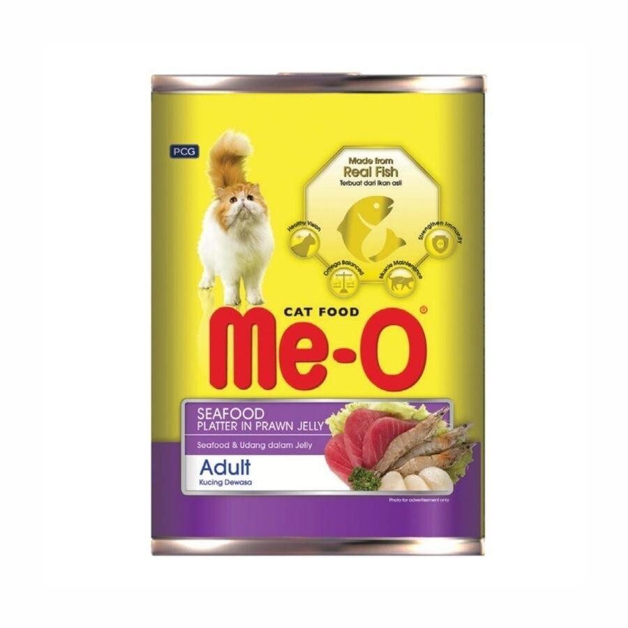 Me-o Deniz Lezzetleri Karides Soslu Yetişkin Kedi Konservesi 400 GR | SRC: Barcode: 8850477002098