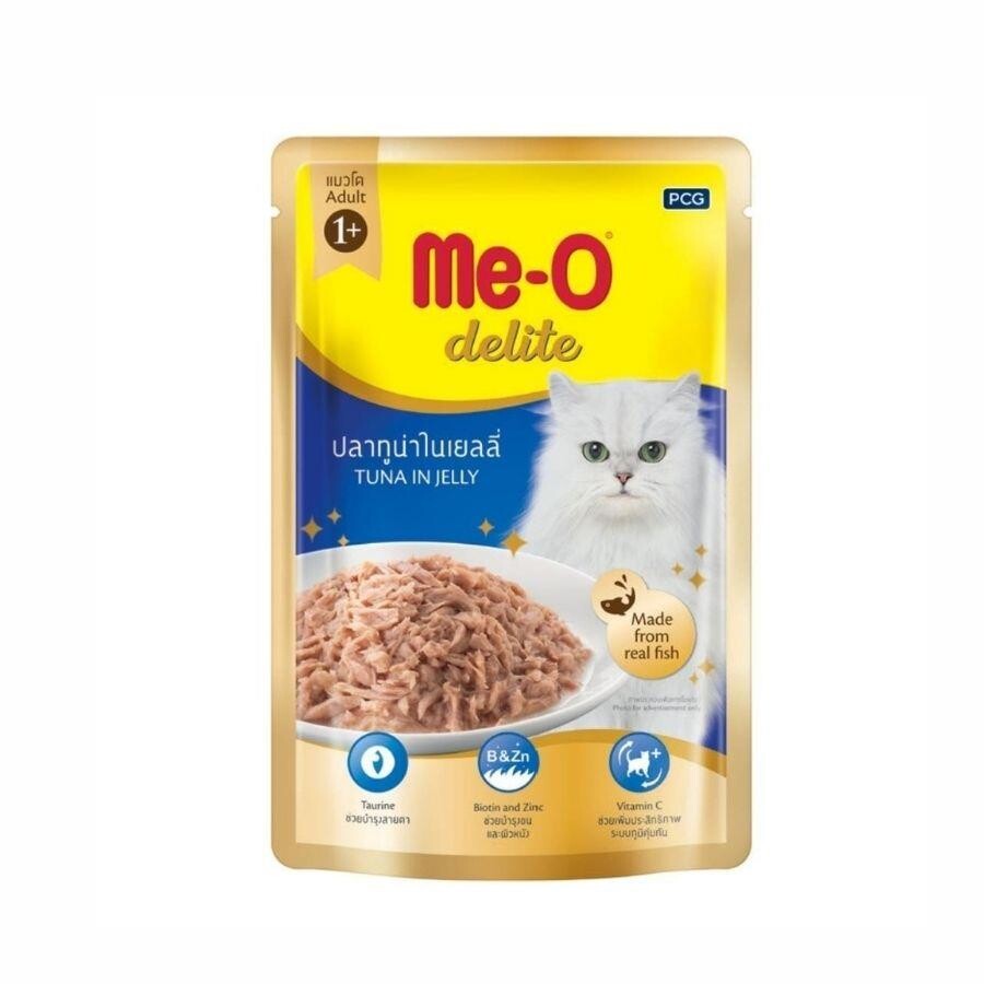 Me-o Pouch Delite Ton Balığı Yetişkin Kedi Konservesi 70 GR | SRC: Barcode: 8850477018013