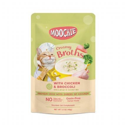 Moochie Tavuk Ve Brokoli Kedi Çorbası 40 GR | SRC: Barcode: 8859710201939