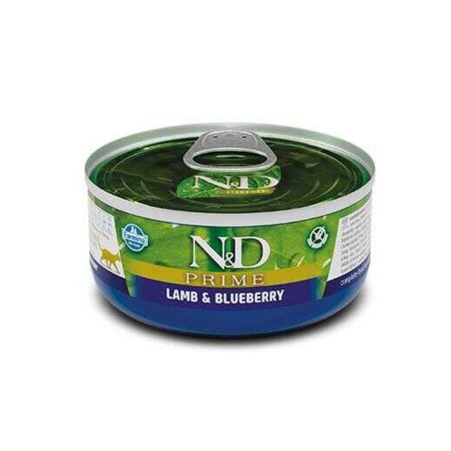 N&d Prime Tahılsız Kuzu Etli Ve Yaban Mersinli Yetişkin Kedi Konservesi 70 GR | SRC: Barcode: 8606014102062