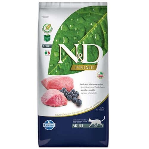 N&d Tahılsız Kuzu Etli Yaban Mersinli Kedi Maması 10 KG | SRC: Barcode: 8010276024961