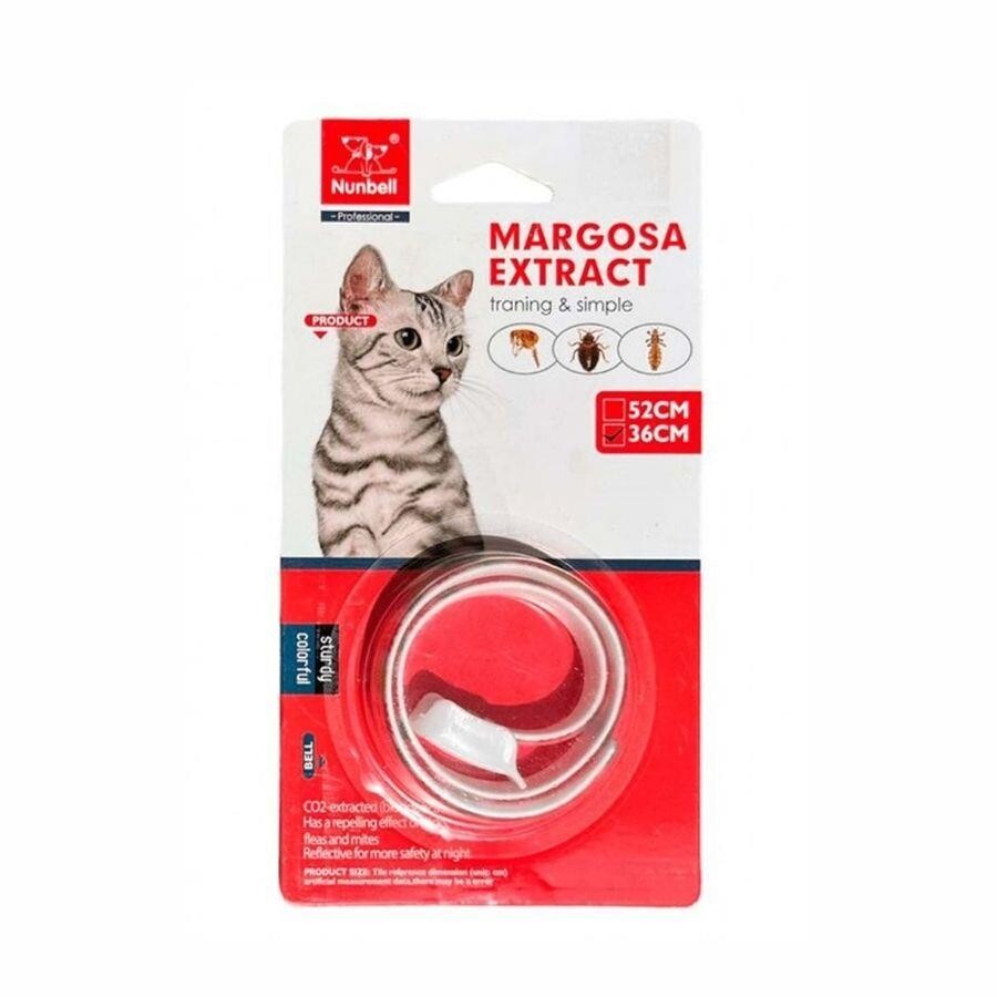 Nunbell Bit Pire Ve Kene Uzaklaştırıcı Kedi Tasması 36 CM | SRC: Barcode: 6927014684238