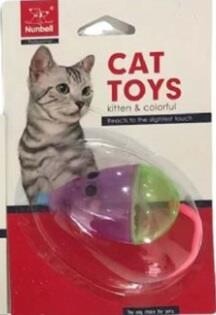 Nunbell Şeffaf Fare Kedi Oyuncağı | SRC: Barcode: 6927052060070