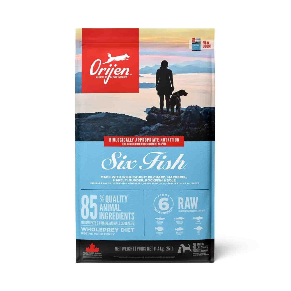 Orijen Six Fish 6 Balıklı Tahılsız Yetişkin Köpek Maması 11.4 KG | SRC: Barcode: 064992183127