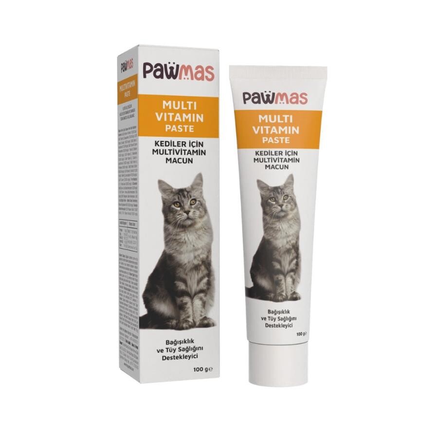 Pawmas Multivitamin Kedi Macunu 100 GR | SRC: Barcode: 8690286596711