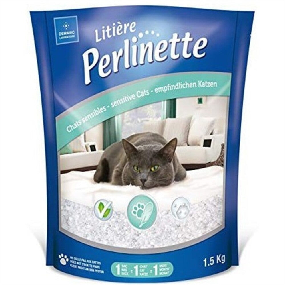 Perlinette Yetişkin Ve Hassas Kediler İçin Kristal Kedi Kumu 3.7 LT | SRC: Barcode: 3760083691744