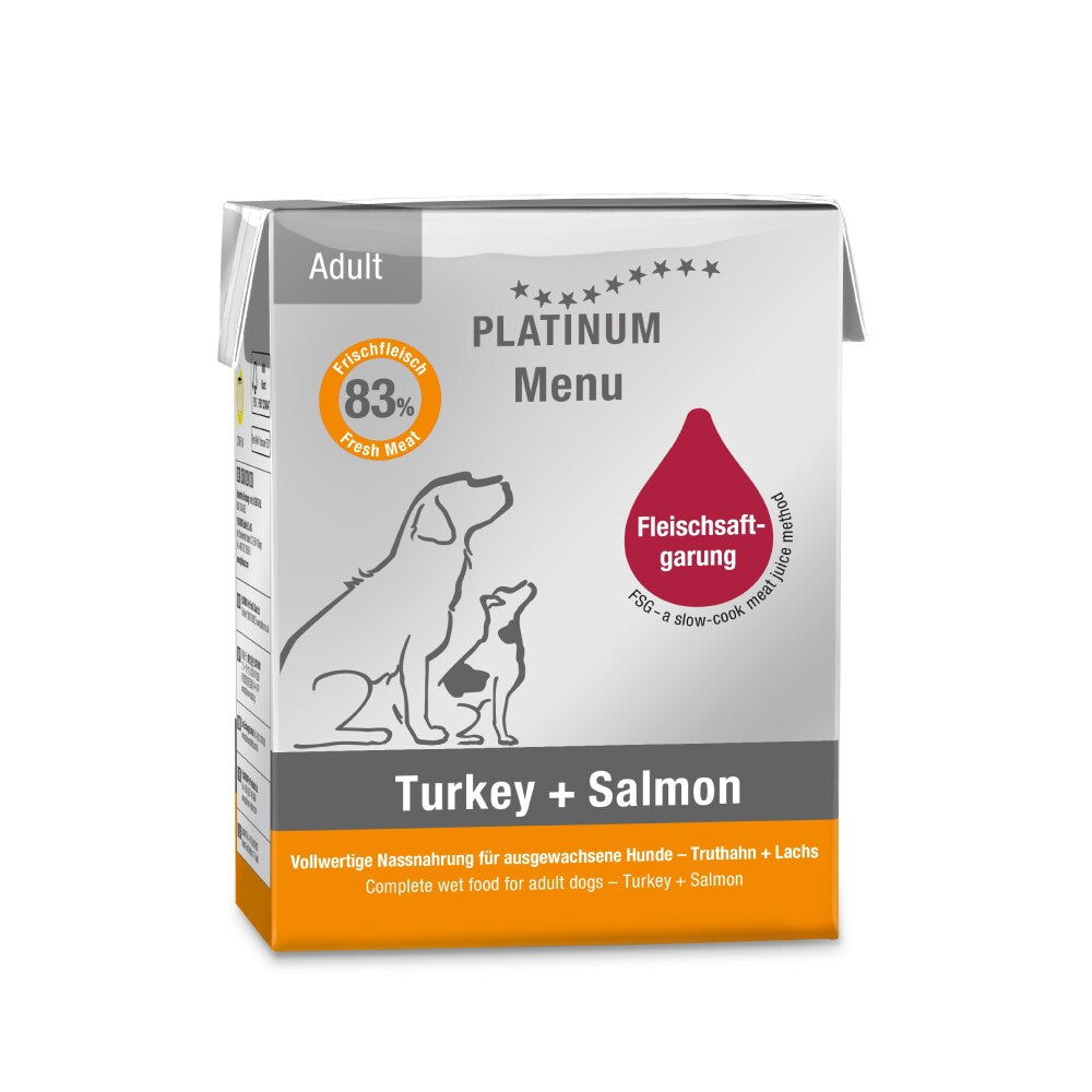 Platinum Hindili Ve Somonlu Köpek Yaş Maması 375 GR | SRC: Barcode: 4260208740320