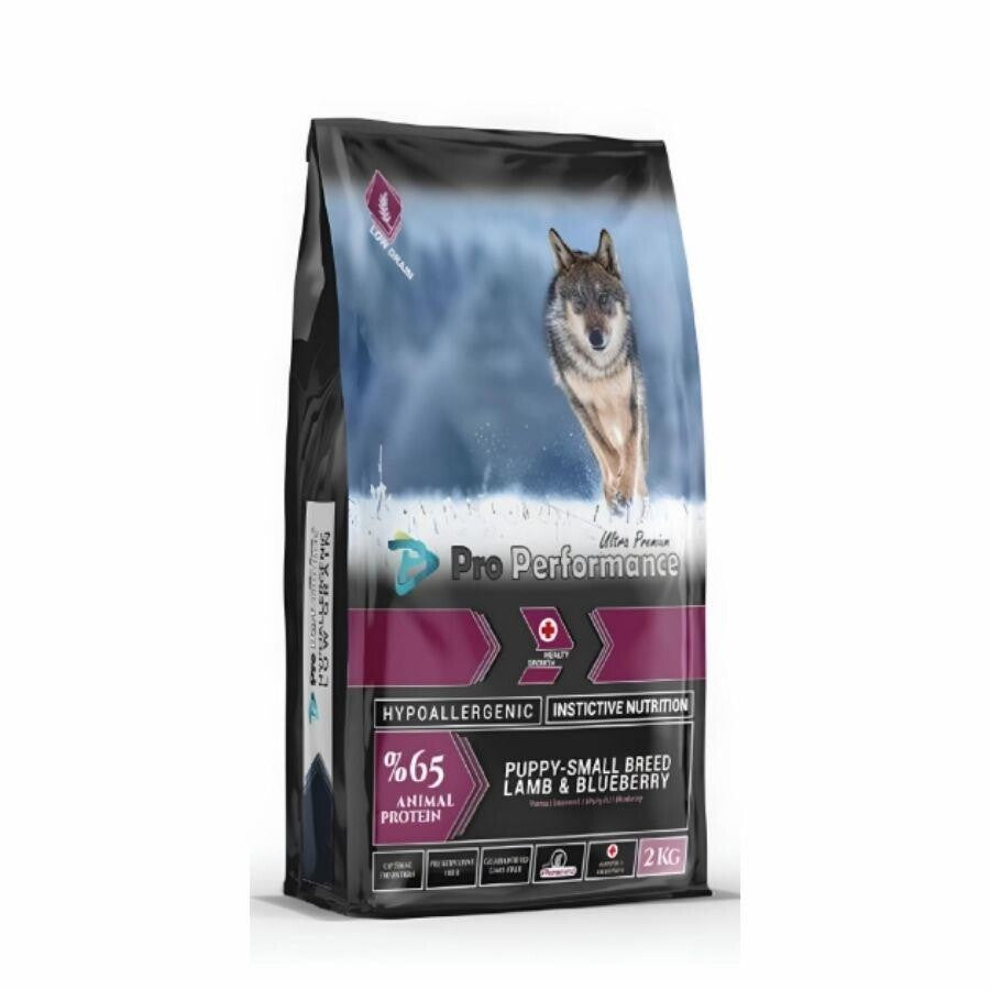 Pro Performance Ultra Premium Kuzulu Ve Yaban Mersinli Küçük Irk Yavru Köpek Maması 12 KG | SRC: Barcode: 8682328740671