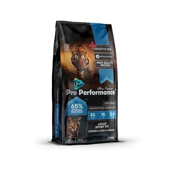 Pro Performance Ultra Premium Sportfit Tavuk Somon Ve Karidesli Yetişkin Kedi Maması 2 KG | SRC: Barcode: 8682328740244