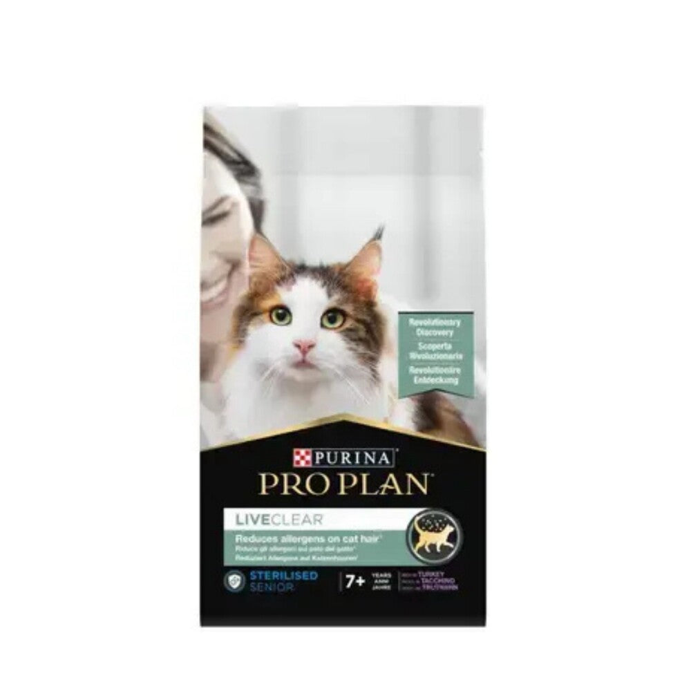 Pro Plan Liveclear 7 Yaş Üzeri Hindi Etli Kısırlaştırılmış Yaşlı Kedi Maması 1.4 KG | SRC: Barcode: 7613287232731