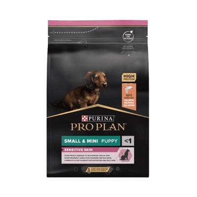 Pro Plan Puppy Small Sensitive Somonlu Küçük Irk Hassas Yavru Köpek Maması 3 KG | SRC: Barcode: 7613035123809