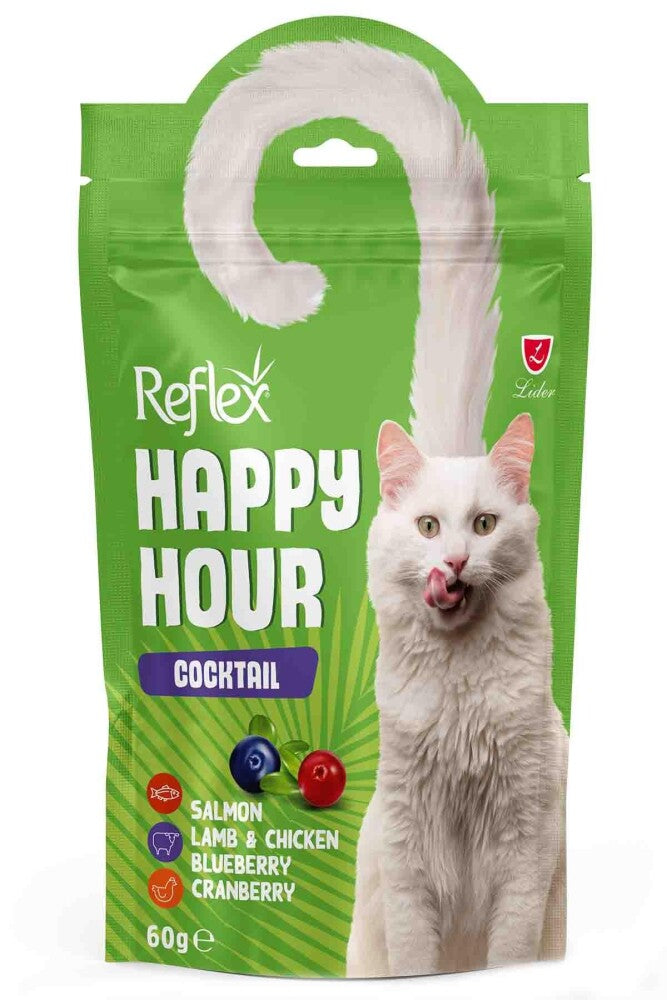 Reflex Happy Hour Cocktail Somonlu Kuzulu Kedi Ödülü 60 GR | SRC: Barcode: 8698995032278