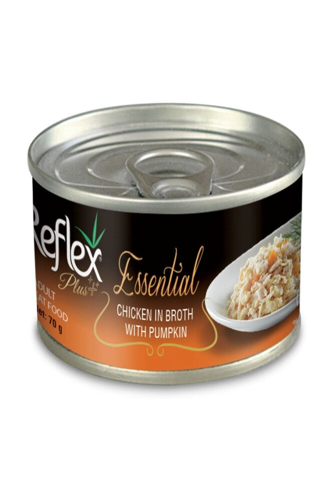 Reflex Plus Essential Tavuklu Balkabaklı Kedi Konservesi 70 GR | SRC: Barcode: 8698995027113