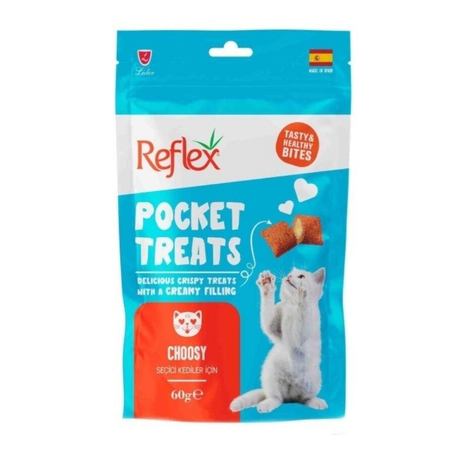 Reflex Pocket Treats Choosy Seçici Kediler İçin Kedi Ödül Maması 60 GR | SRC: Barcode: 8698995031721