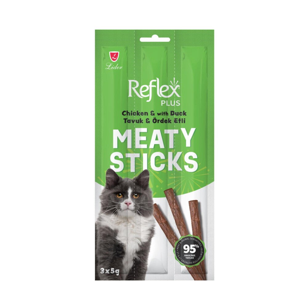 Reflex Tavuklu Ördekli Kedi Ödül Çubuğu 3 X 5 GR | SRC: Barcode: 8698995030212