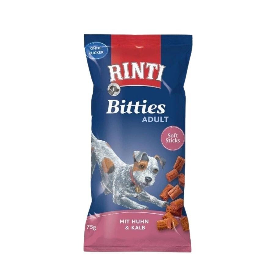 Rinti Bitties Tavuk Ve Dana Etli Yetişkin Köpek Ödülü 75 GR | SRC: Barcode: 4000158912916