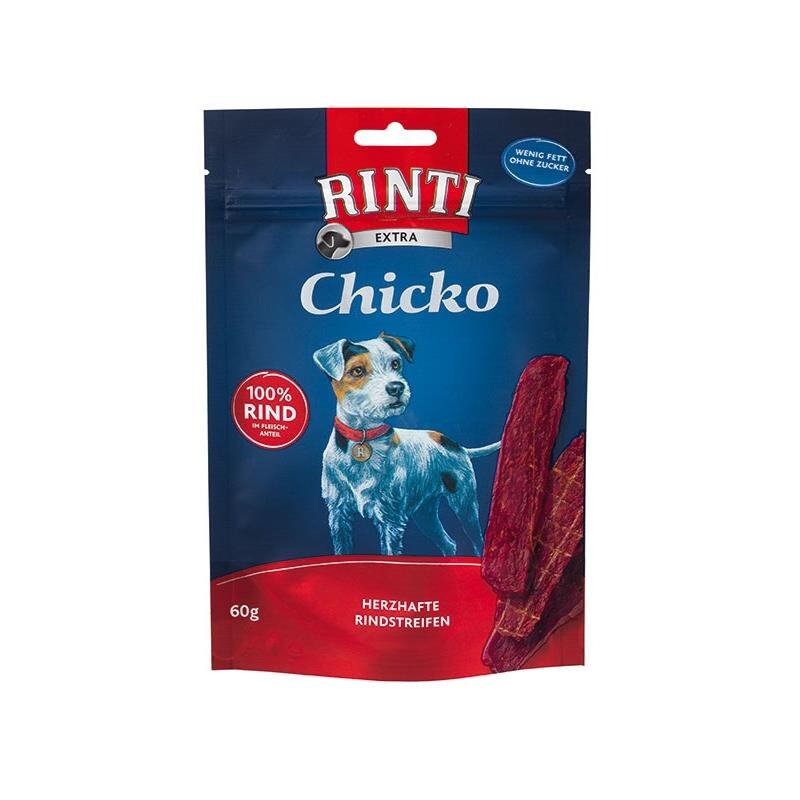 Rinti Extra Chicko Tahılsız Natural Sığır Etli Köpek Ödülü 60 GR | SRC: Barcode: 4000158913234