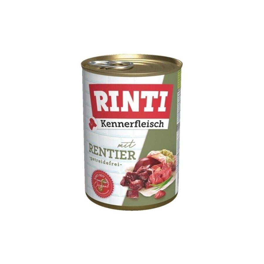 Rinti Tahılsız Geyikli Yetişkin Köpek Konservesi 400 GR | SRC: Barcode: 4000158925282