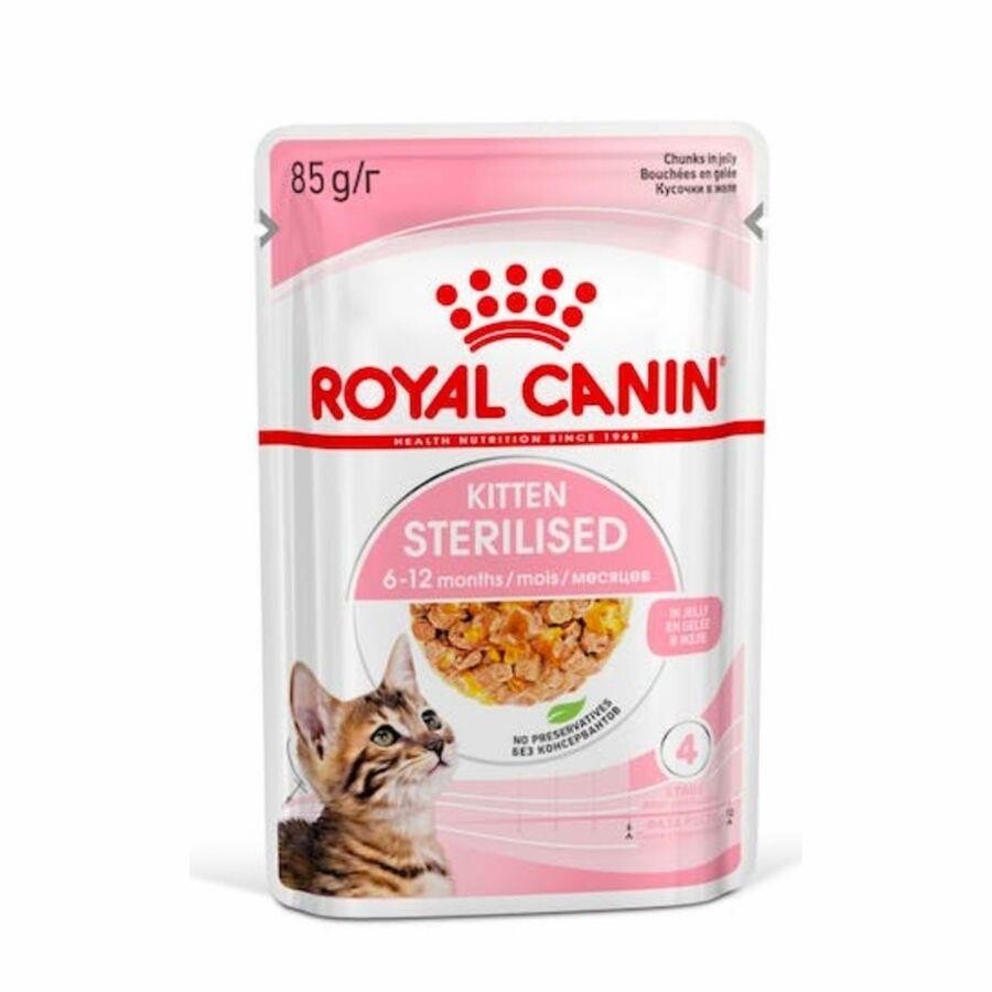 Royal Canin Kitten Gravy Kısırlaştırılmış Yavru Kedi Konservesi 85 GR TEKLI | SRC: Barcode: 9003579007136