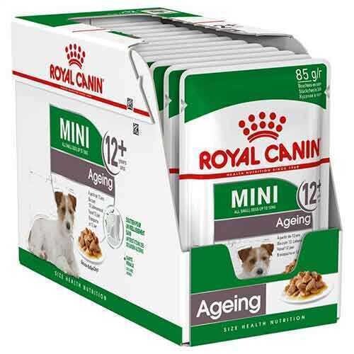 Royal Canin Mini Ageing 12 Küçük Irk Yaşlı Köpek Konservesi 85 GR 12 ADET | SRC: Barcode: 9003579008287