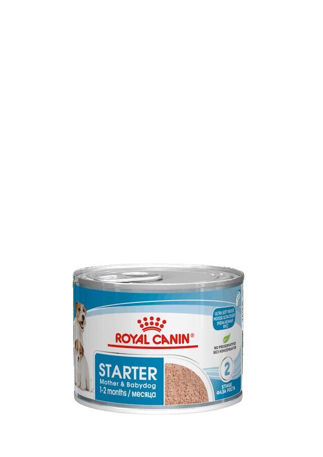 Royal Canin Starter Mousse Mother & Babydog Yavru Köpek Konservesi 195 GR | SRC: Barcode: 9003579311462