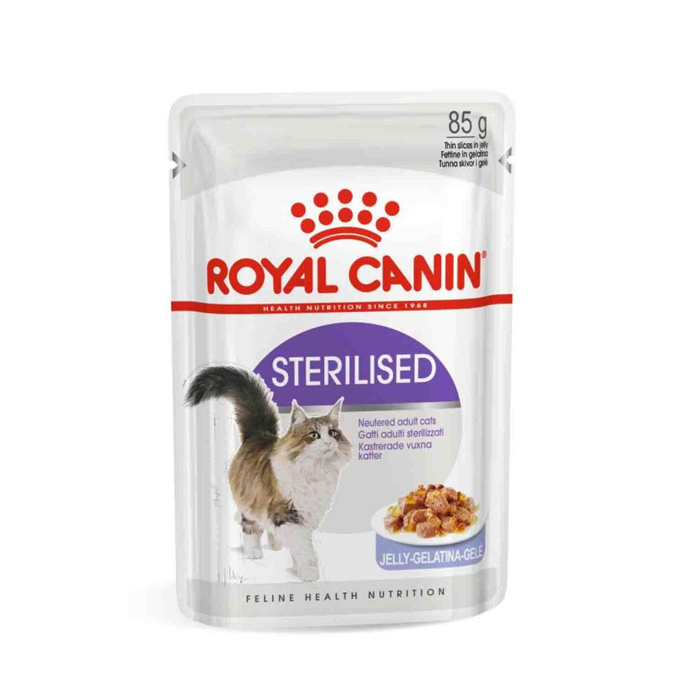 Royal Canin Sterilised In Jelly Kısırlaştırılmış Kediler İçin Konserve 85 GR TEKLI | SRC: Barcode: 9003579311776