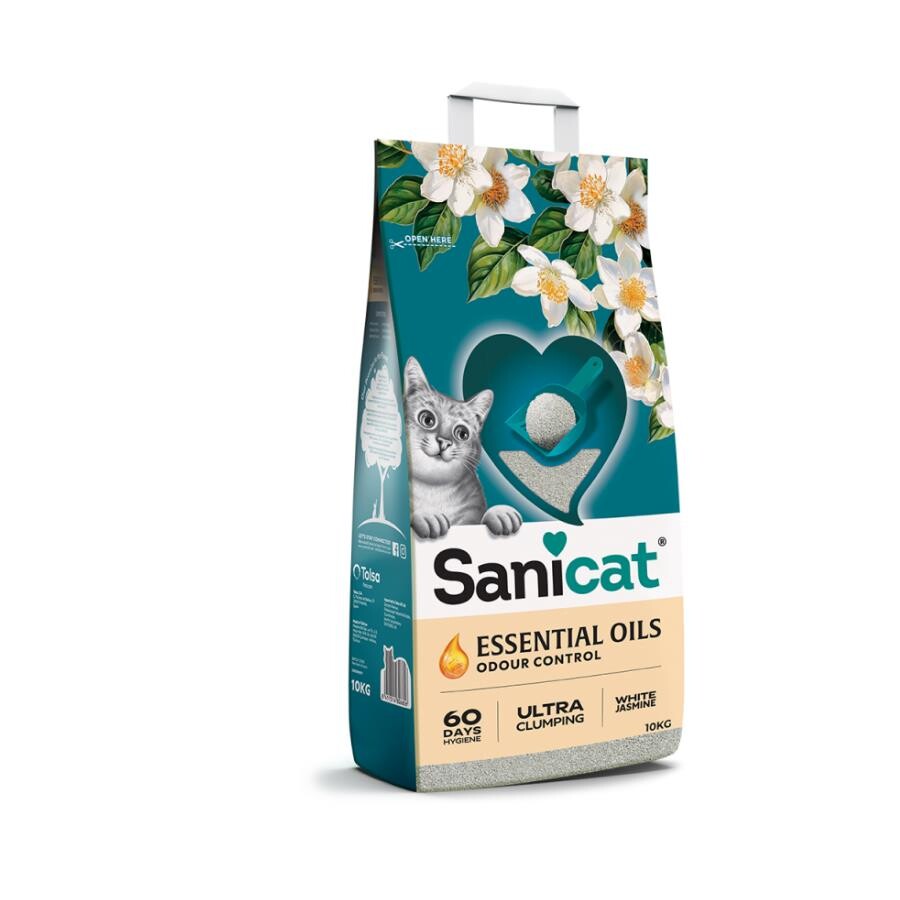 Sanicat Essential Oils Yasemin Kokulu Kedi Kumu 10 KG | SRC: Barcode: 8411514806606