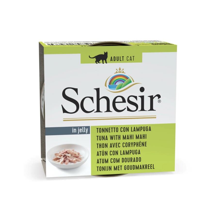 Schesir Jöle İçinde Ton Balıklı Ve Mahi Mahili Kedi Konservesi 85 GR | SRC: Barcode: 8005852172730