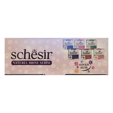 Schesir Nature Pouch Brine Serisi Balıklı Ve Tavuklu Yetişkin Kedi Konservesi (6 Al 5 Öde) 85 GR | SRC: Barcode: 8681612752062