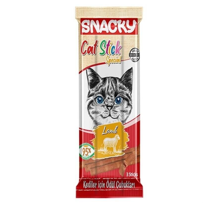 Snacky Kuzulu Stick Kedi Ödülü 3 X 5 GR | SRC: Barcode: 8682631201814