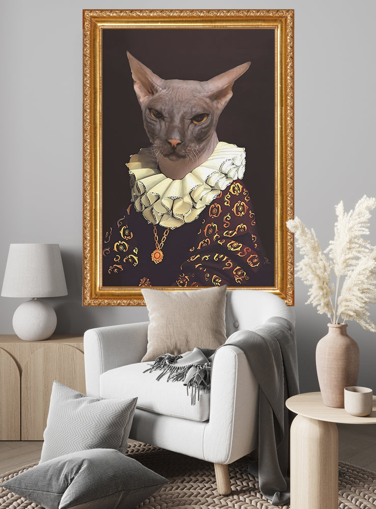 The Majestic Woman 70x100 Çerçeveli | SRC: Barcode: the-majestic-woman10