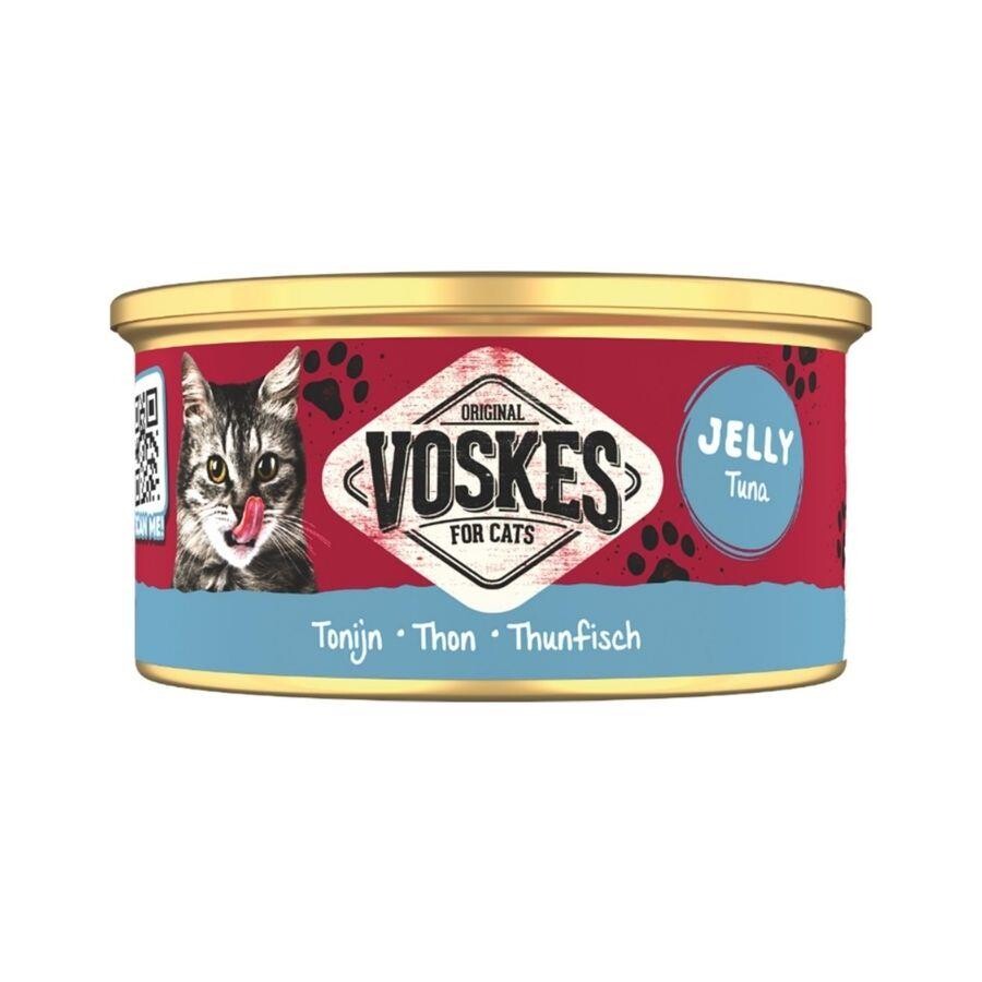 Voskes Ton Balıklı Yetişkin Kedi Konservesi 85 GR | SRC: Barcode: 8711242016422