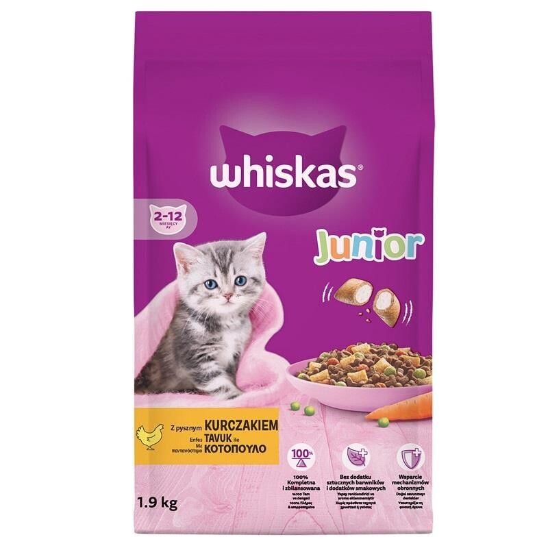 Whiskas Tavuklu Yavru Kedi Maması 1.9 KG | SRC: Barcode: 5900951305641