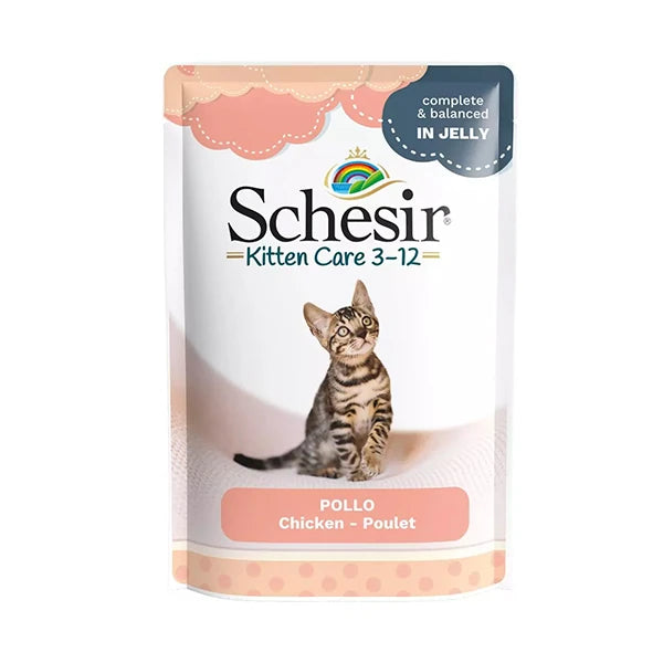 Schesir Kitten Tavuklu Konserve Yavru Kedi Maması