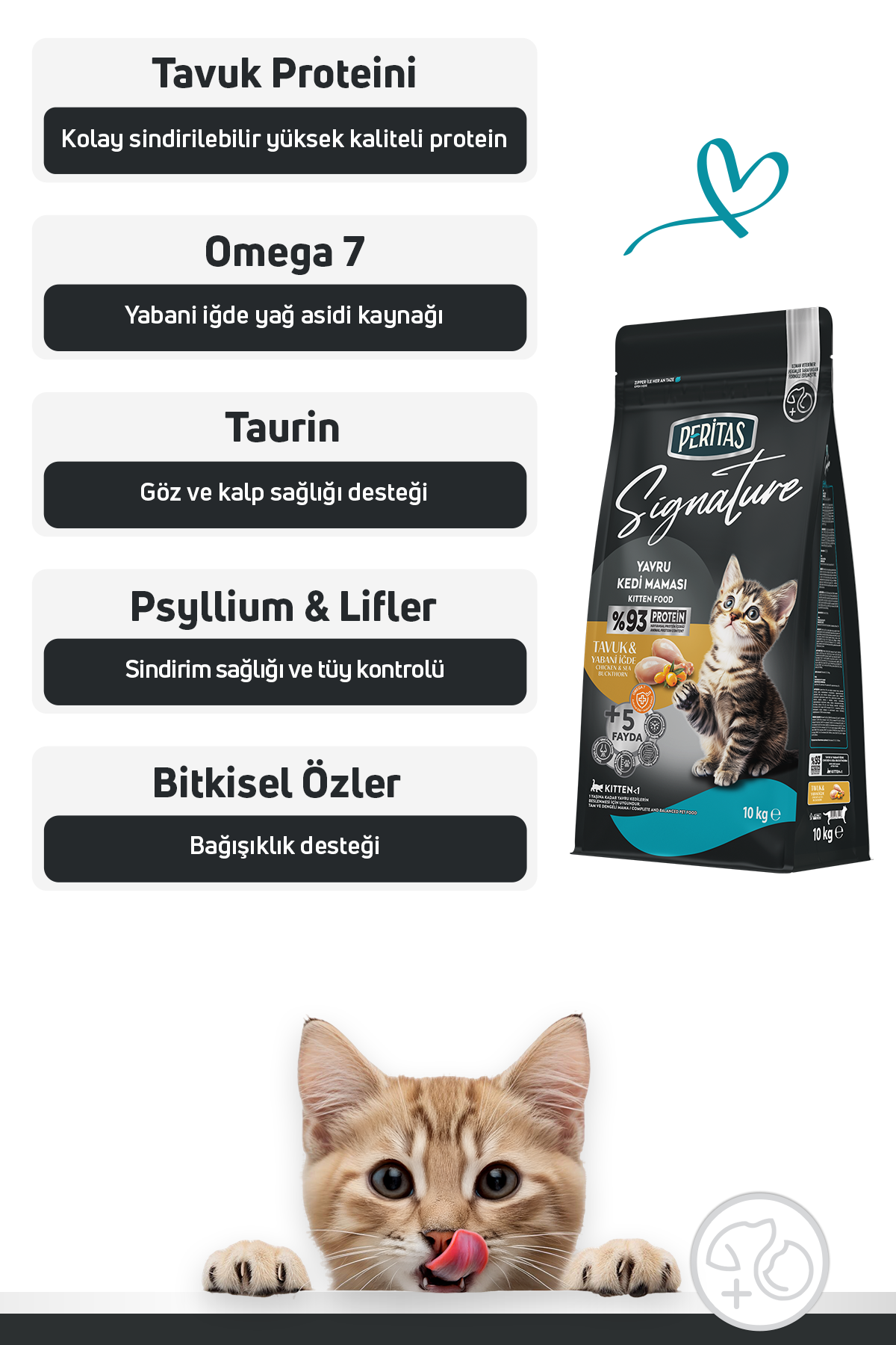 Signature Tavuklu Yavru Kedi Maması