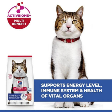 Hills Mature +7 Somonlu Yaşlı Kedi Maması